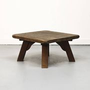 Brutalist Oak Coffee Table