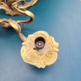 Pair of two-branched wall lights