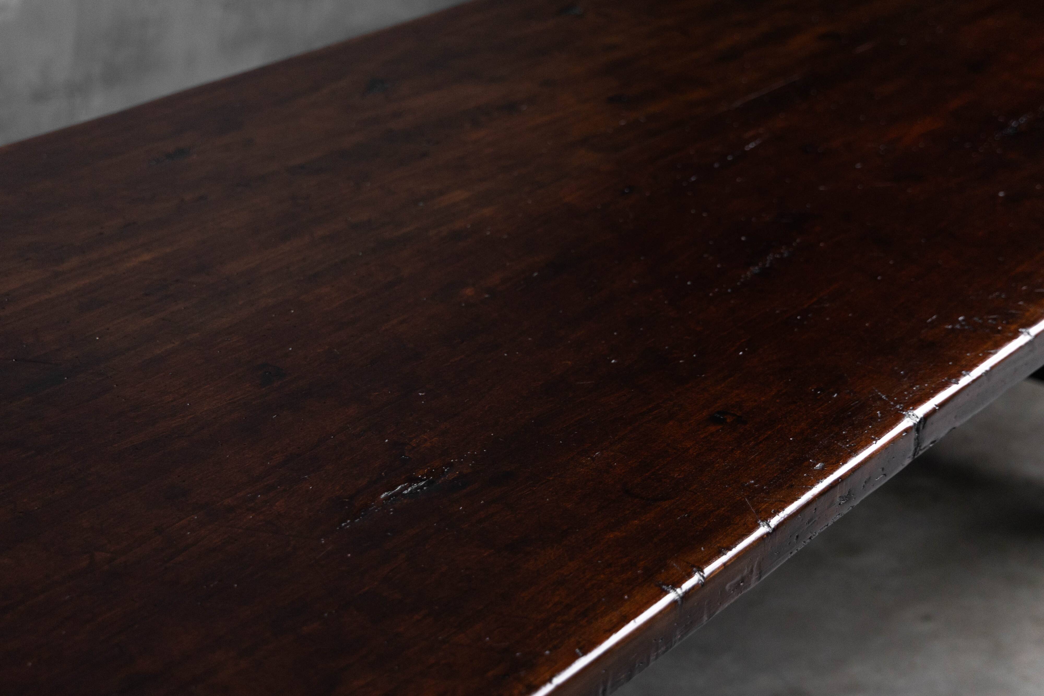 Rustic Vernacular Dining Table, France, Early 20th Century