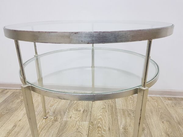 Table basse industrielle, années 1970.