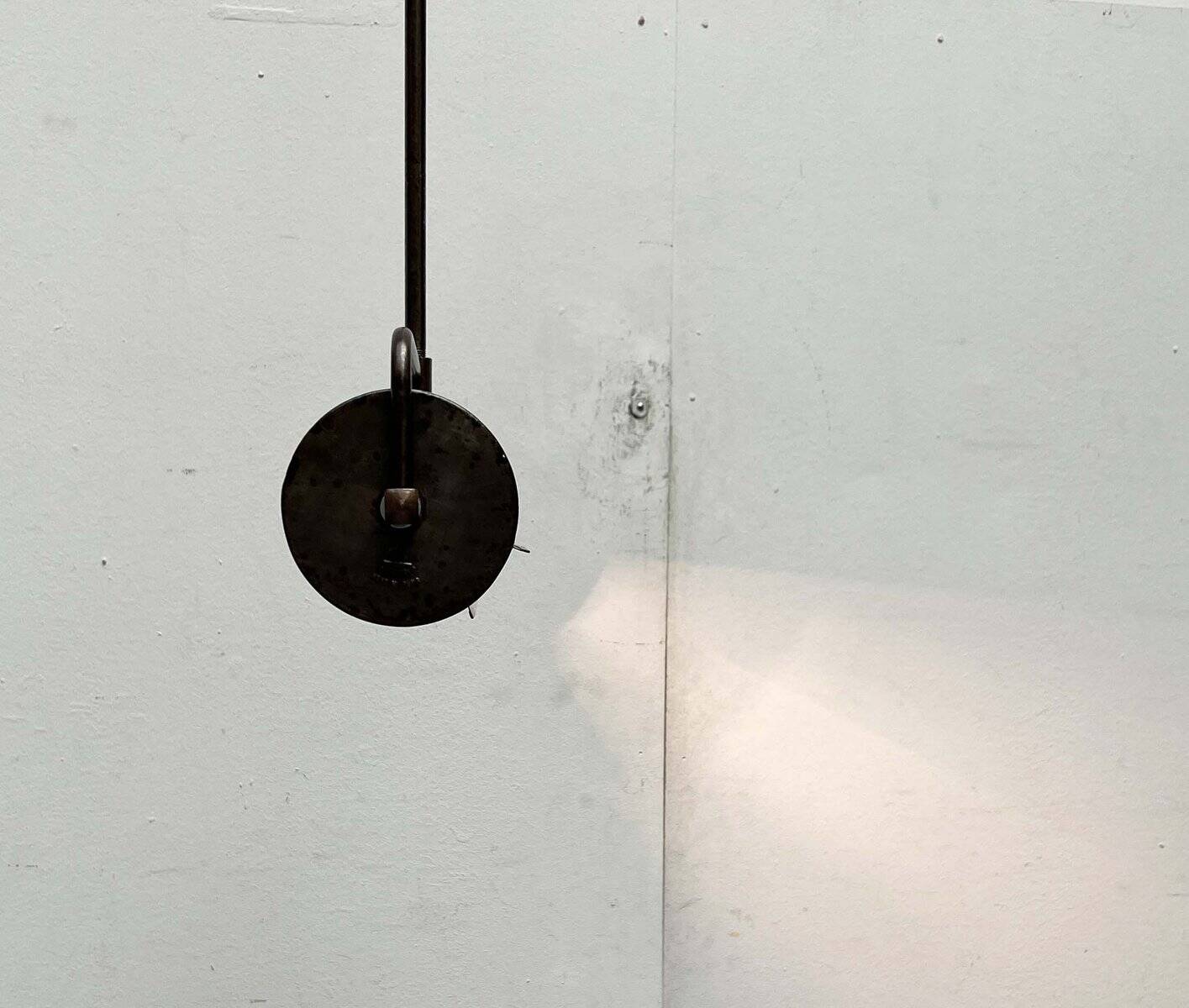 Lampes de plafond industrielles allemandes modernes du milieu du siècle de Hillebrand Leuchten, lot de 2