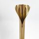 Vase soliflore vintage 1970 en laiton doré