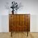 Commode danoise en palissandre des années 60 – 5 tiroirs