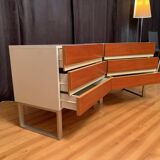 Ensemble de deux commodes Interlübke, Allemagne, années 1970.
