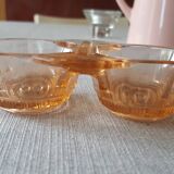 Saleron verre rose - ancien