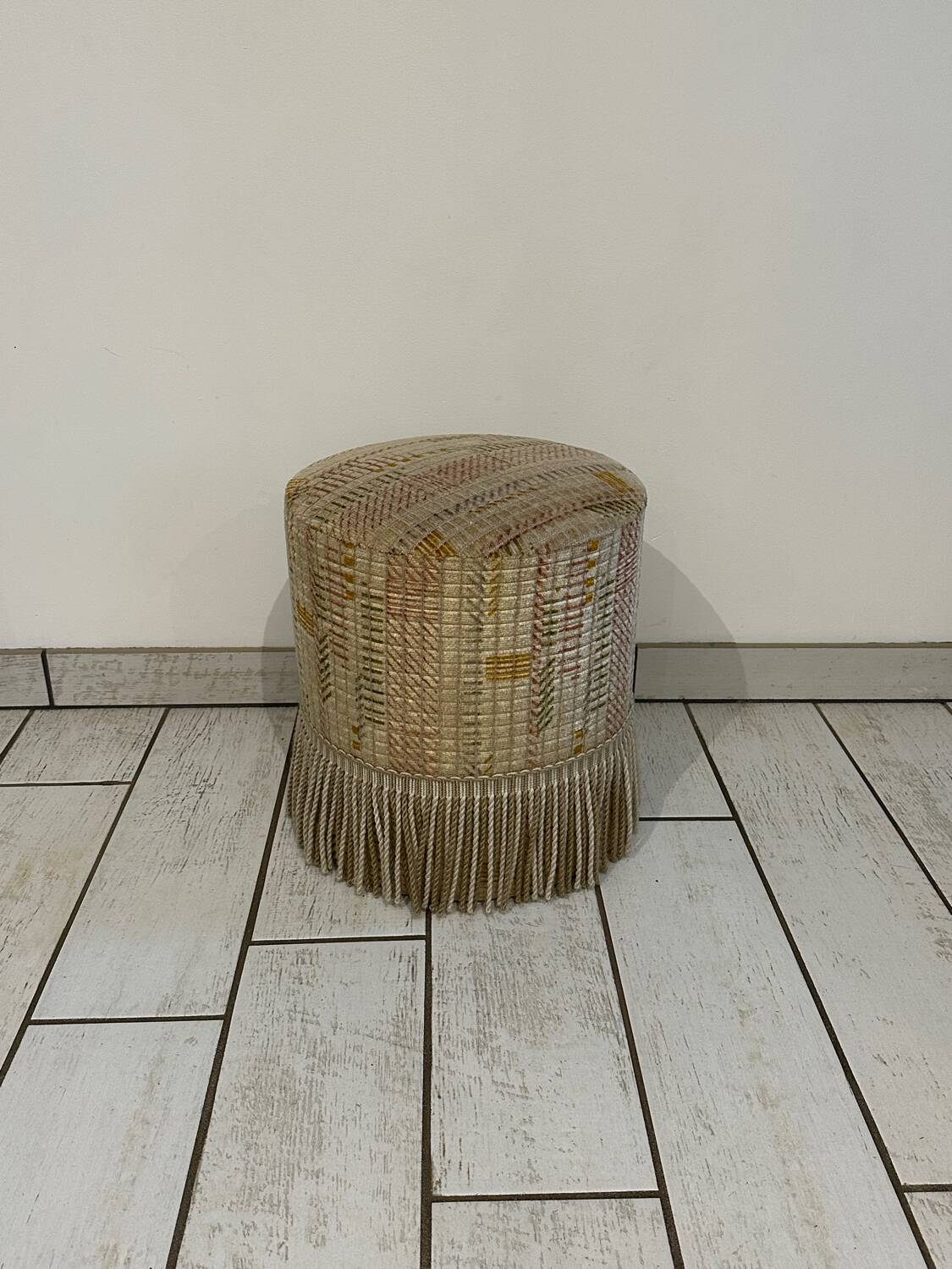 Vintage toad footstool