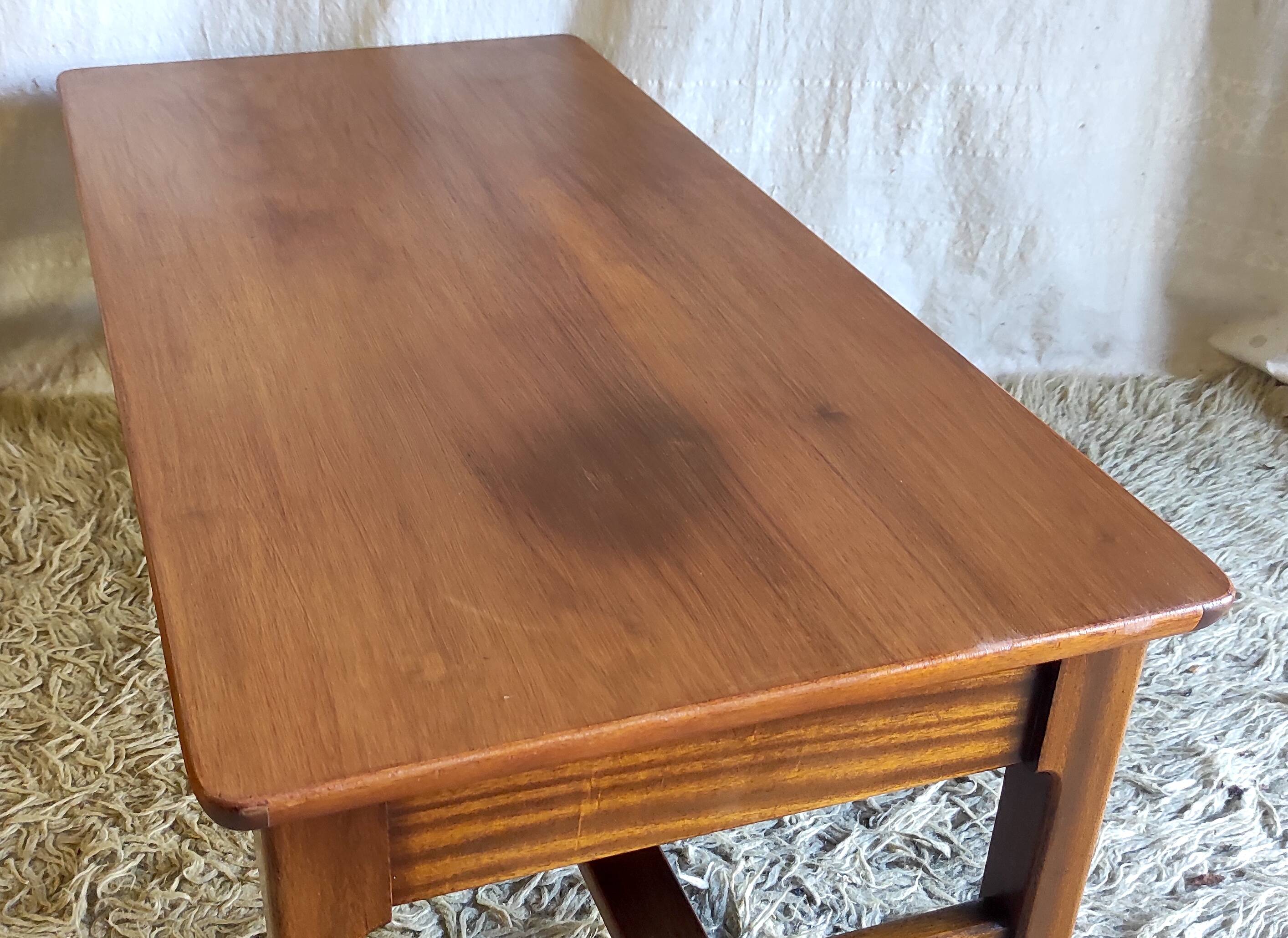 Scandinavian-style teak coffee table - mid-20th century