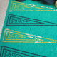 Old wooden jacquet/backgammon game