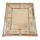 Venetian mirror with Murano glass frame