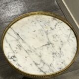 Brass and marble