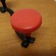 Plastic coat holder 1950 Grosfillex