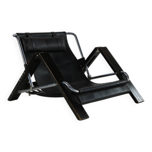 Fauteuil en cuir des