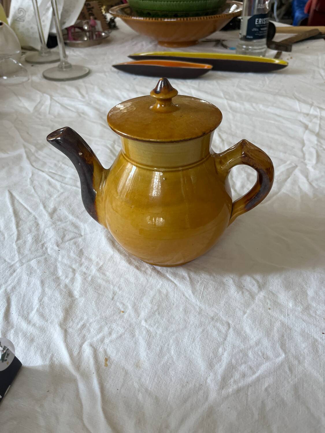 Ceramic teapot Aegita Vallauris