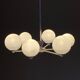 Lustre spoutnik. 1970. 6 globes. space age.