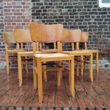 Lot of 6 chairs Pierre Cruege