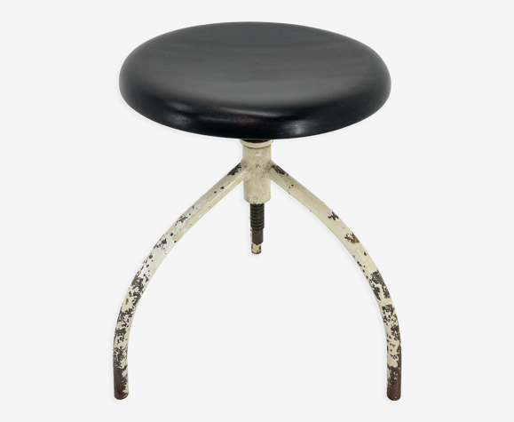Tabouret médical réglable des années 1950
