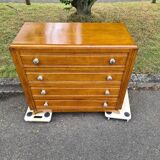 Art Deco dresser in solid wood  1940