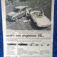 Triumph car paper advertisement