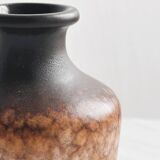 Small vintage decorative vase in glazed ceramic
