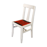 Paire de chaises Cruege reconstruction 1950