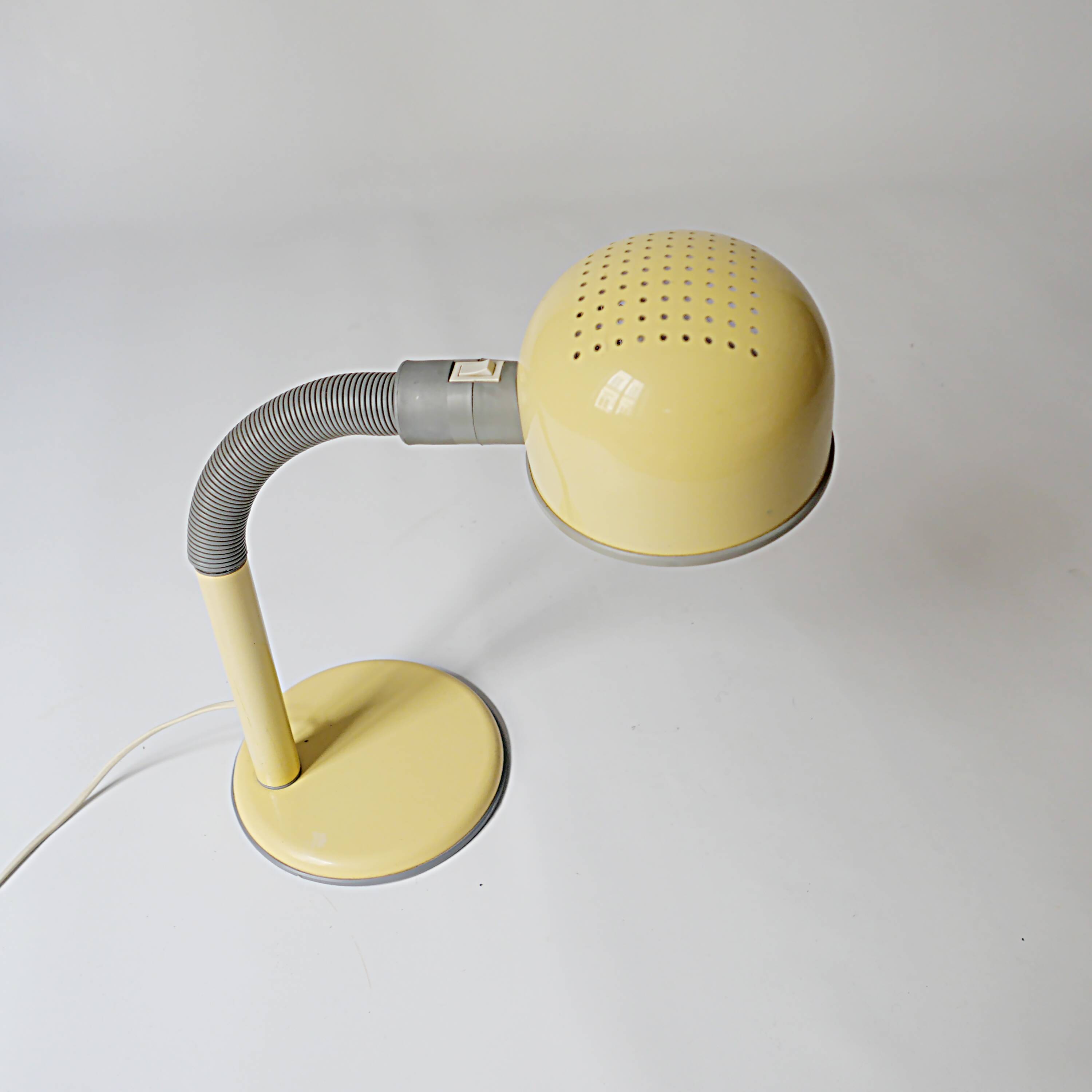Lampe de table bureau design vintage 1970 1980 anders pehrson