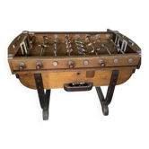 Vintage oak foosball table