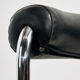 Fauteuil pivotant tubulaire style Bauhaus
