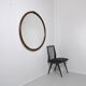 Large rattan mirror 96 cm