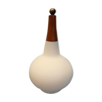 Lampe en opaline, années 70