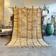 Tapis moderne berbere marocain m'rirt en laine