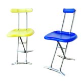 Paire de chaises pliante rondine édition magis design toshiyuki kita vintage années 90
