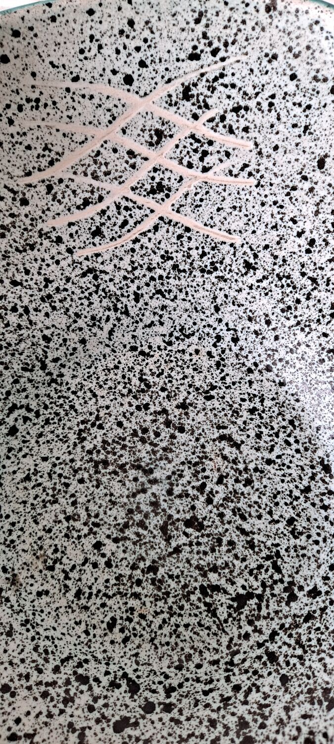 Green ceramic cup 50s