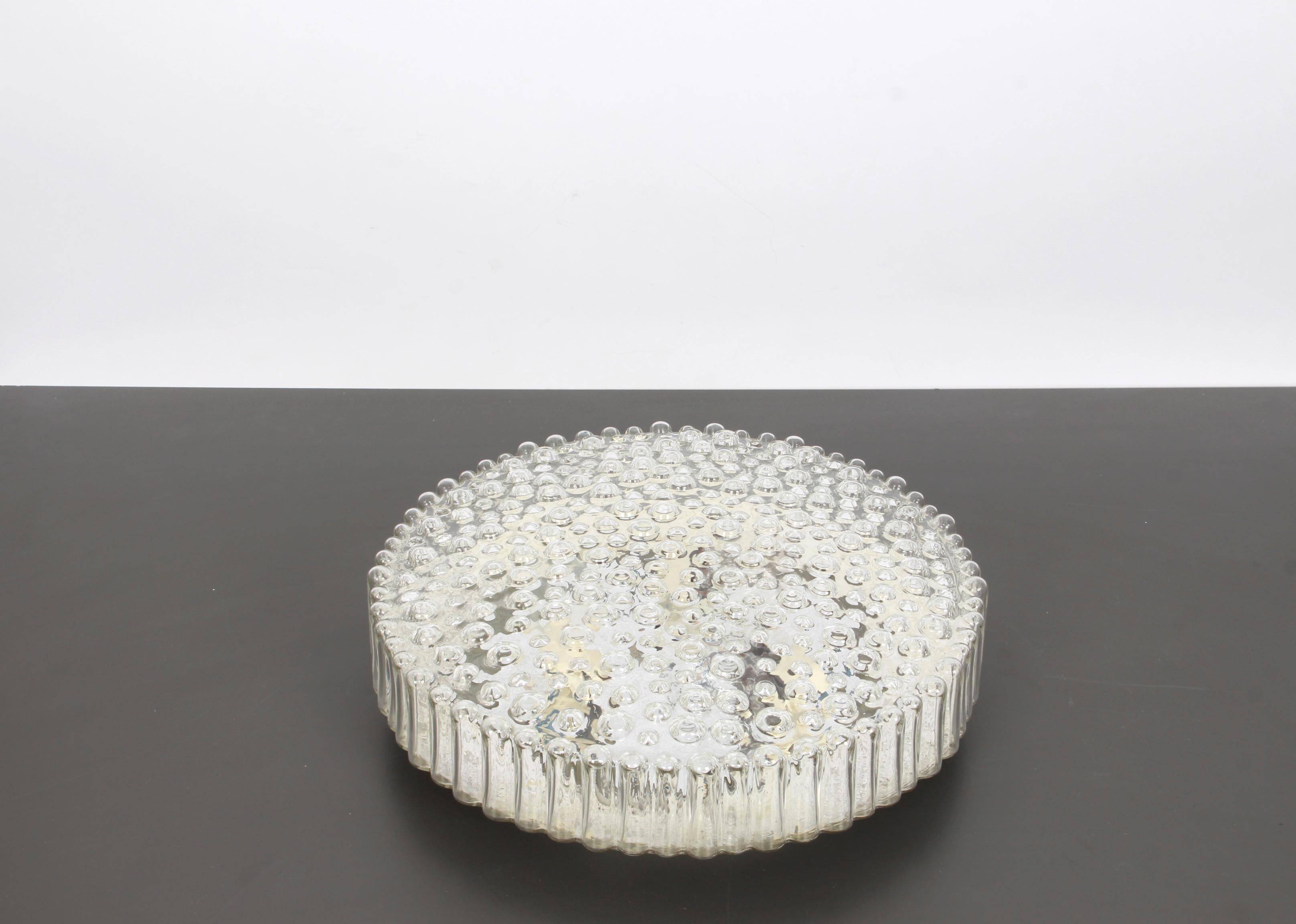 Glass bubble ceiling light by Staff, Germany, 1970s