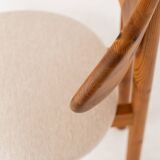 Set of 4 pine chairs by Vamdrup Stolefabrik