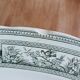 Oval ironstone platter from Saint Amand and Hamage, Medallion