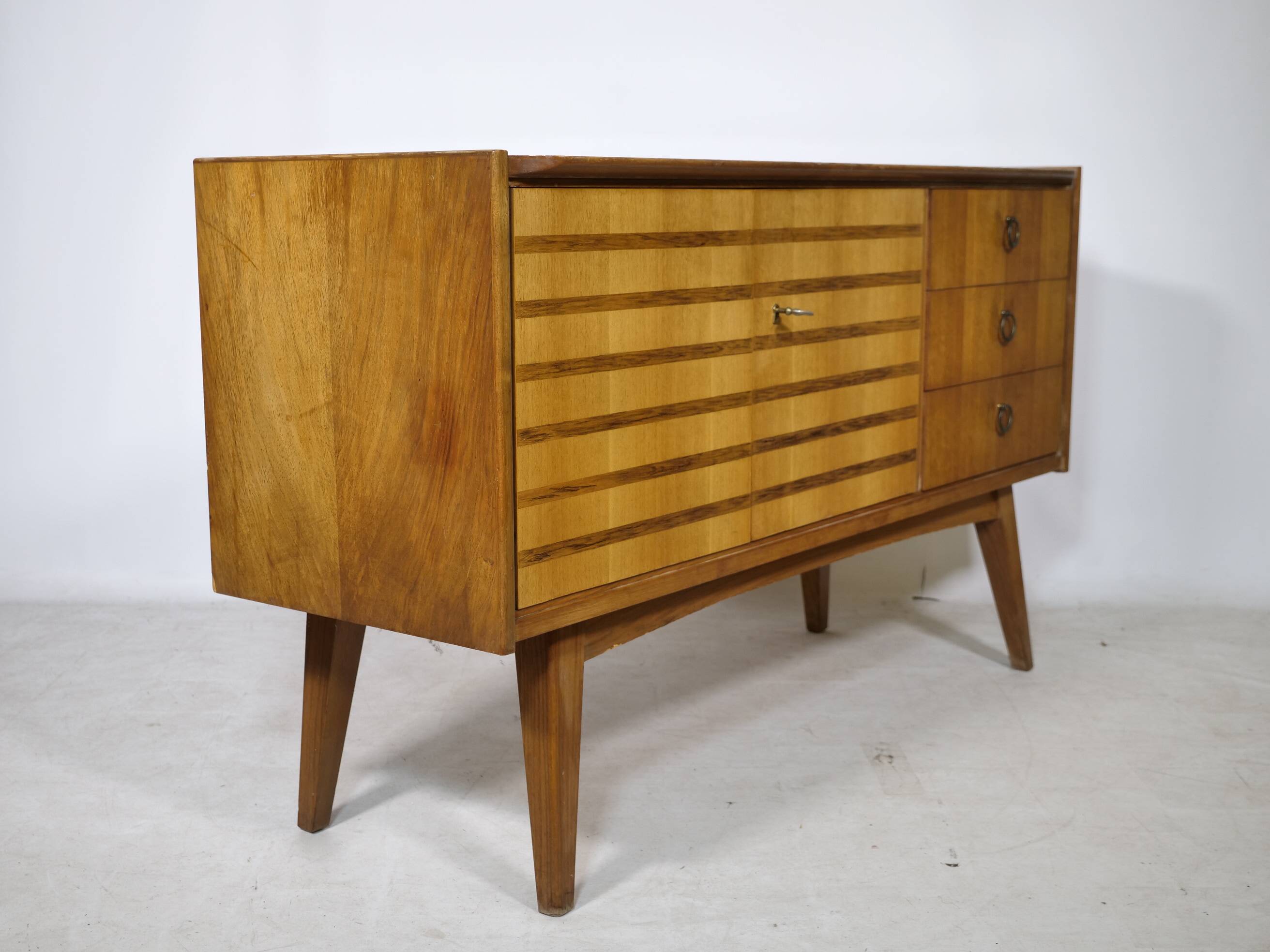 Mid Century Walnut Sideboard, 1960s