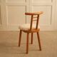 Italian chairs in wood and velvet