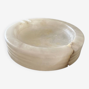 large alabaster ashtray