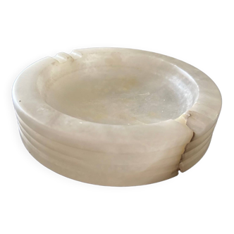 large alabaster ashtray