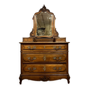 Commode Psyché de style Louis