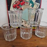 Old jam jars