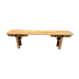 Antique kitchen workbench, vintage kitchen log