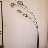 Floor lamp with five branches of the 80s