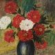 Tableau, painting on canvas, still life, the bouquet of flowers.