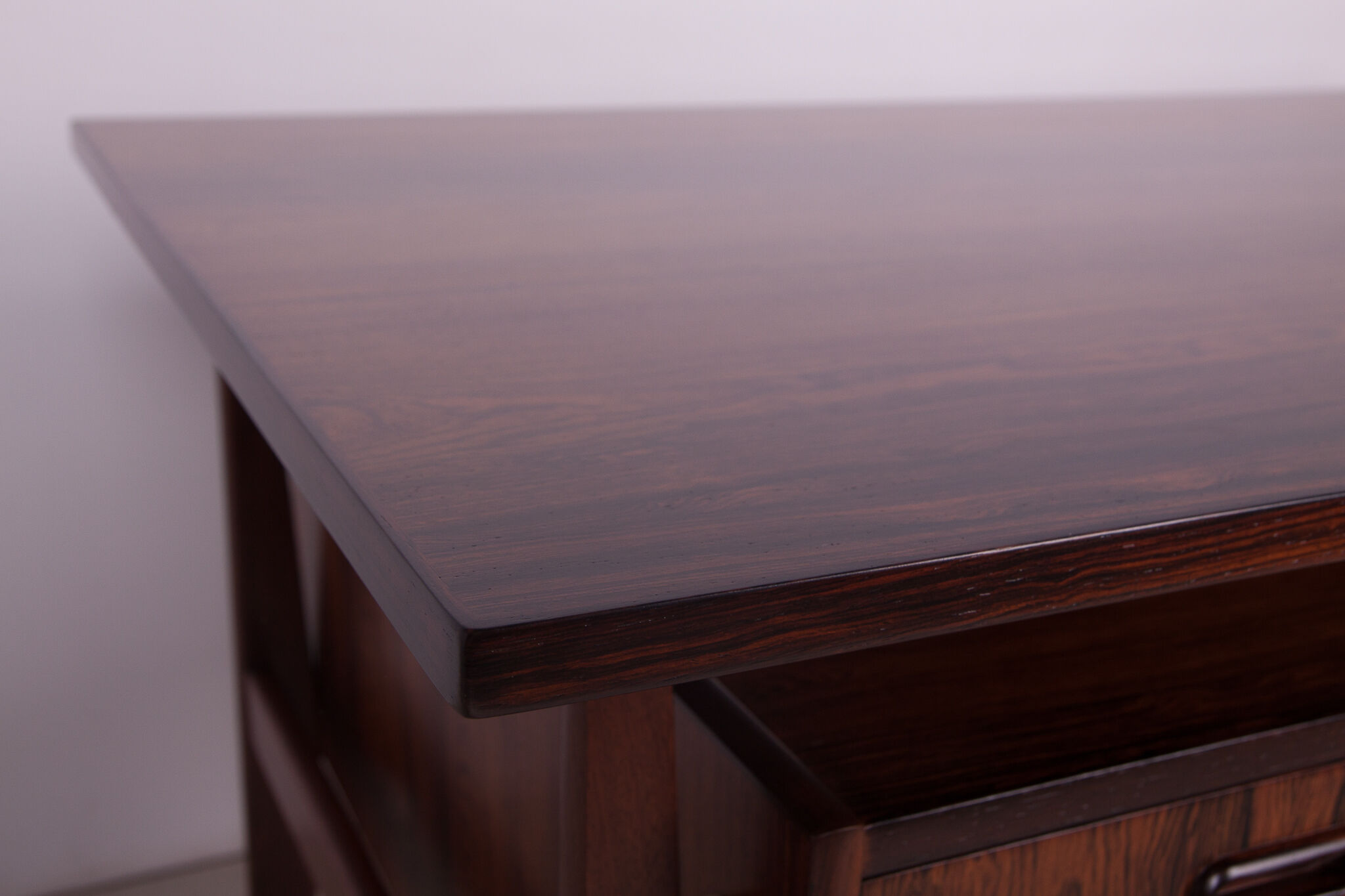 Rosewood Desk by Gunnar Nielsen Tibergaard for Tibergaard, 1960s