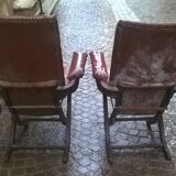 Fauteuils en palissandre Danemark
