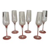 2 coffrets de 6 flutes Baccarat modèles Grand Siècle. Jamais servies.