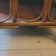 70's rattan shelf