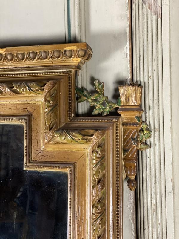 Louis XVI-style chimney mirror Circa 1900 106x187cm