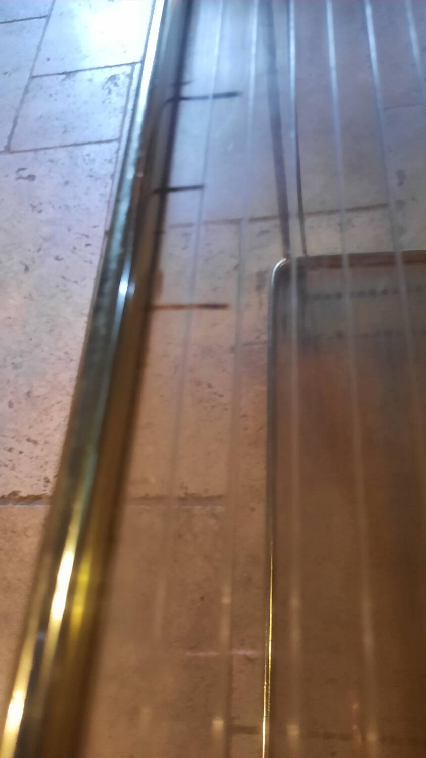 Foldable trolley on wheels